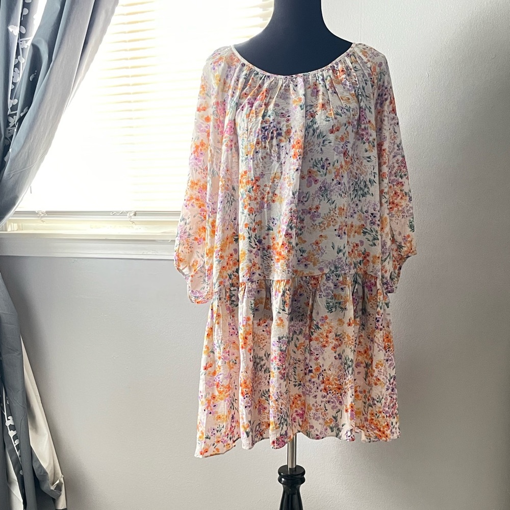 H&M Floral Summer Oversized Dress